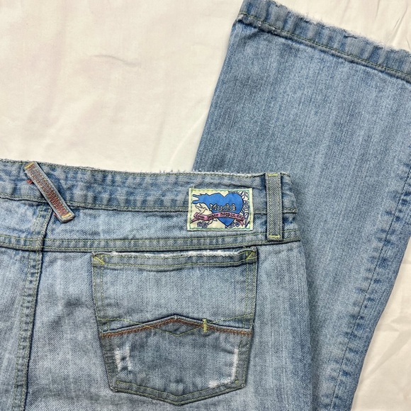 Y2K Mudd Low Rise Distressed Jeans - Picture 6 of 7